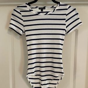 Black and white bodysuit